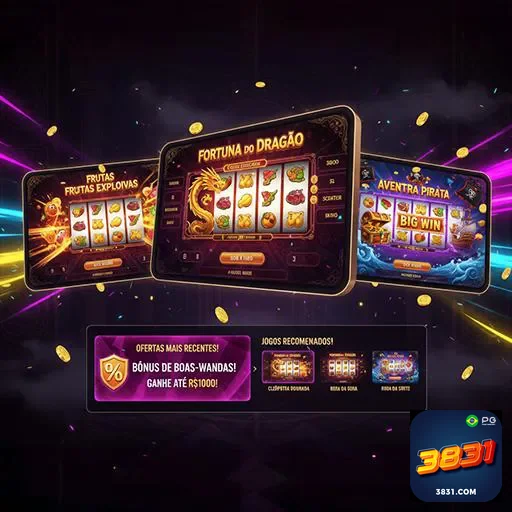 Imagem de uma página inicial do site 3831, mostrando elementos de design modernos e atraentes.